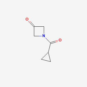 1-Cyclopropanecarbonylazetidin-3-one