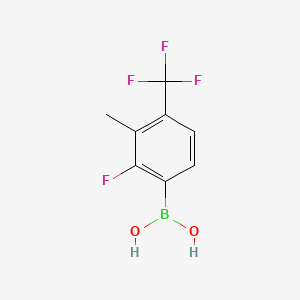 2-Fluoro-3-methyl-4-(trifluoromethylphenyl)boronic acid