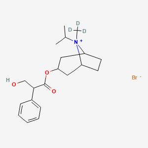 molecular formula C20H30BrNO3 B14023070 Ipratropium-D3 bromide 