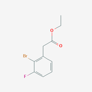 Ethyl 2-bromo-3-fluorophenylacetate