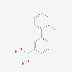 molecular formula C12H10BClO2 B14023123 (2'-Chloro-[1,1'-biphenyl]-3-yl)boronic acid 