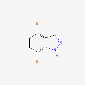 4,7-dibromo-1H-indazole