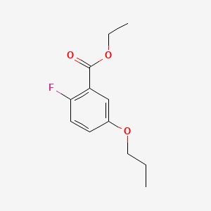 Ethyl 2-fluoro-5-propoxybenzoate