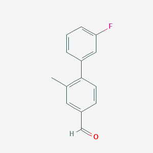 3'-Fluoro-2-methyl-[1,1'-biphenyl]-4-carbaldehyde