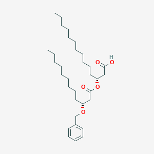 (R)-3-(((R)-3-(Benzyloxy)dodecanoyl)oxy)tetradecanoic acid