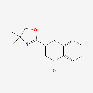 1(2H)-Naphthalenone,3-(4,5-dihydro-4,4-dimethyl-2-oxazolyl)-3,4-dihydro-