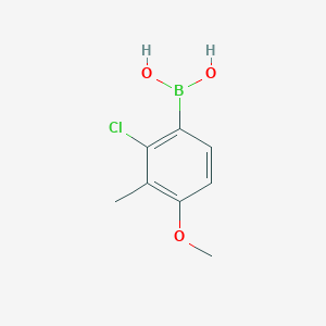 (2-Chloro-4-methoxy-3-methylphenyl)boronic acid