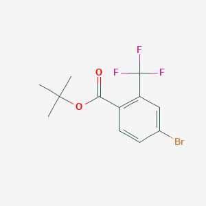 Tert-butyl 4-bromo-2-(trifluoromethyl)benzoate