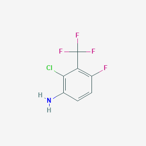 2-Chloro-4-fluoro-3-(trifluoromethyl)aniline