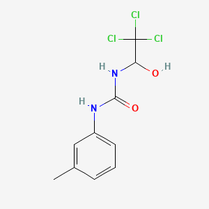 1-(3-Methylphenyl)-3-(2,2,2-trichloro-1-hydroxyethyl)urea