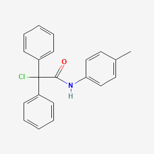 2-Chloro-n-(4-methylphenyl)-2,2-diphenylacetamide