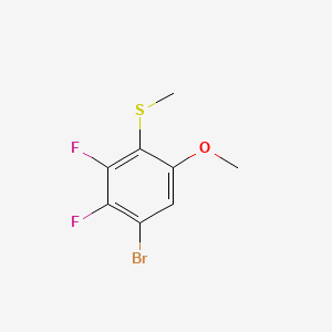 (4-Bromo-2,3-difluoro-6-methoxyphenyl)(methyl)sulfane