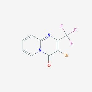 3-bromo-2-(trifluoromethyl)-4H-pyrido[1,2-a]pyrimidin-4-one