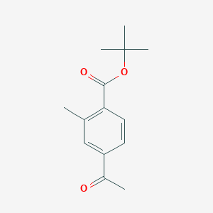 4-Acetyl-2-methylbenzoic acid tert-butyl ester