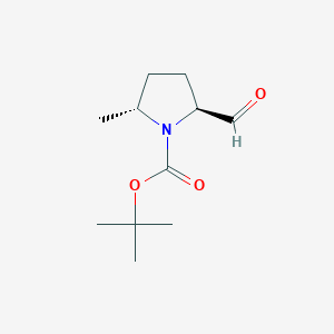 Tert-butyl (2S,5R)-2-formyl-5-methylpyrrolidine-1-carboxylate