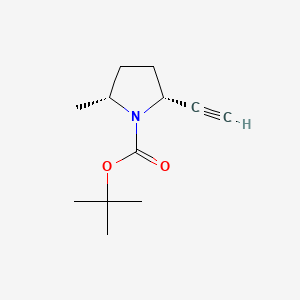 Tert-butyl (2R,5R)-2-ethynyl-5-methylpyrrolidine-1-carboxylate