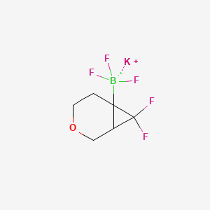 Potassium (7,7-difluoro-3-oxabicyclo[4.1.0]heptan-6-yl)trifluoroborate