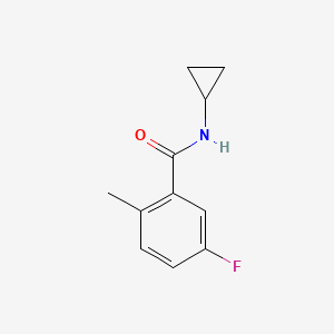 N-cyclopropyl-5-fluoro-2-methylbenzamide