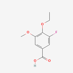 4-Ethoxy-3-fluoro-5-methoxybenzoic acid