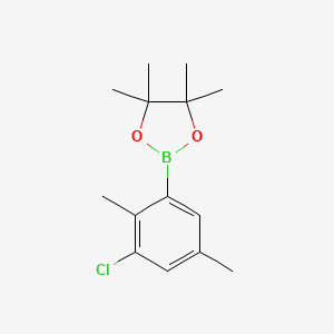 2-(3-Chloro-2,5-dimethylphenyl)-4,4,5,5-tetramethyl-1,3,2-dioxaborolane