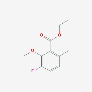 Ethyl 3-fluoro-2-methoxy-6-methylbenzoate