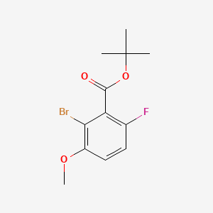 Tert-butyl 2-bromo-6-fluoro-3-methoxybenzoate