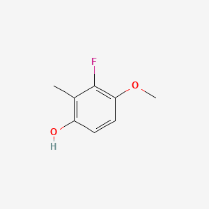 3-Fluoro-4-methoxy-2-methylphenol