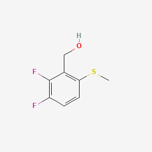 (2,3-Difluoro-6-(methylthio)phenyl)methanol