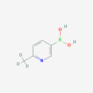 2-(Methyl-d3)-pyridine-5-boronic acid