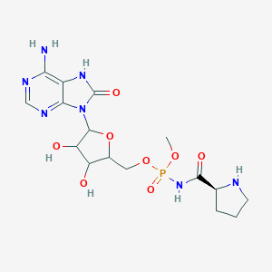 B140239 Phosmidosine CAS No. 134966-01-1
