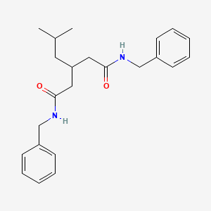 N1,N5-dibenzyl-3-isobutylpentanediamide