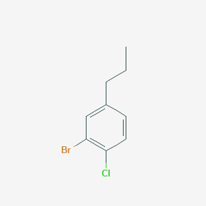 2-Bromo-1-chloro-4-propylbenzene