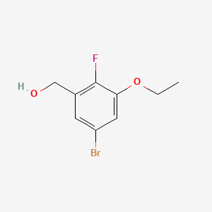 (5-Bromo-3-ethoxy-2-fluorophenyl)methanol