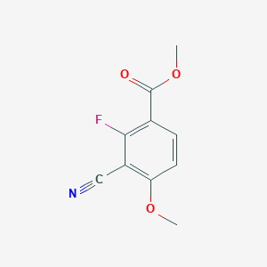 Methyl 3-cyano-2-fluoro-4-methoxybenzoate