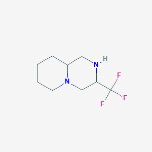 3-(Trifluoromethyl)octahydro-2H-pyrido[1,2-a]pyrazine