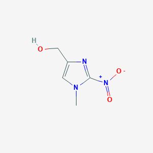 molecular formula C5H7N3O3 B14024073 (1-Methyl-2-nitro-1H-imidazol-4-yl)methanol 