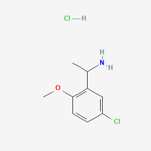 1-(5-Chloro-2-methoxyphenyl)ethanamine hydrochloride