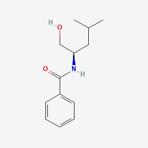 N-[(2R)-1-hydroxy-4-methylpentan-2-yl]benzamide