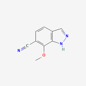 7-Methoxy-1H-indazole-6-carbonitrile