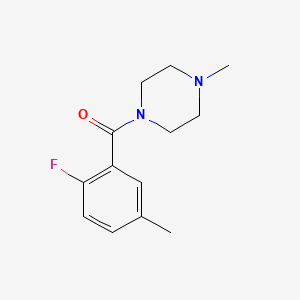 (2-Fluoro-5-methylphenyl)(4-methylpiperazin-1-yl)methanone