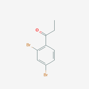 1-(2,4-Dibromophenyl)propan-1-one