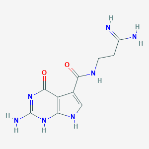 B140243 Echiguanine A CAS No. 137319-25-6