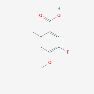 4-Ethoxy-5-fluoro-2-methylbenzoic acid