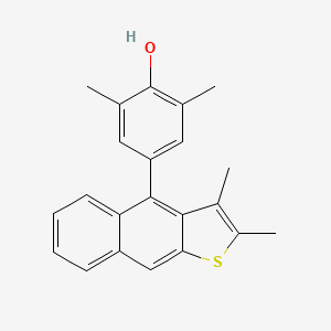 4-(2,3-Dimethylnaphtho[2,3-b]thiophen-4-yl)-2,6-dimethylphenol