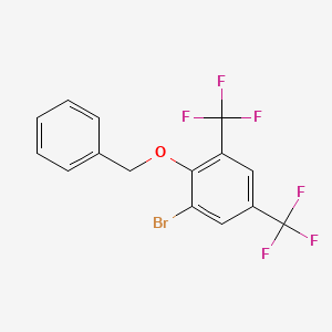 2-(Benzyloxy)-1-bromo-3,5-bis(trifluoromethyl)benzene