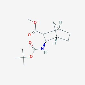 Methyl 3-Exo-((Tert-Butoxycarbonyl)Amino)Bicyclo[2.2.1]Heptane-2-Carboxylate