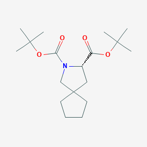 (S)-DI-Tert-butyl2-azaspiro[4.4]nonane-2,3-dicarboxylate