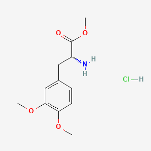 Methyl (R)-2-amino-3-(3,4-dimethoxyphenyl)propanoate hydrochloride