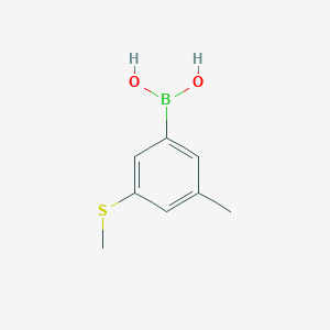 (3-Methyl-5-(methylthio)phenyl)boronic acid