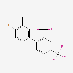 4'-Bromo-3'-methyl-2,4-bis(trifluoromethyl)-1,1'-biphenyl